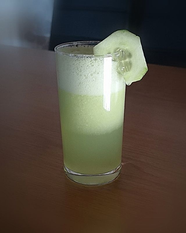 Green Wonder Smoothie - Gurken-Zitronen Smoothie