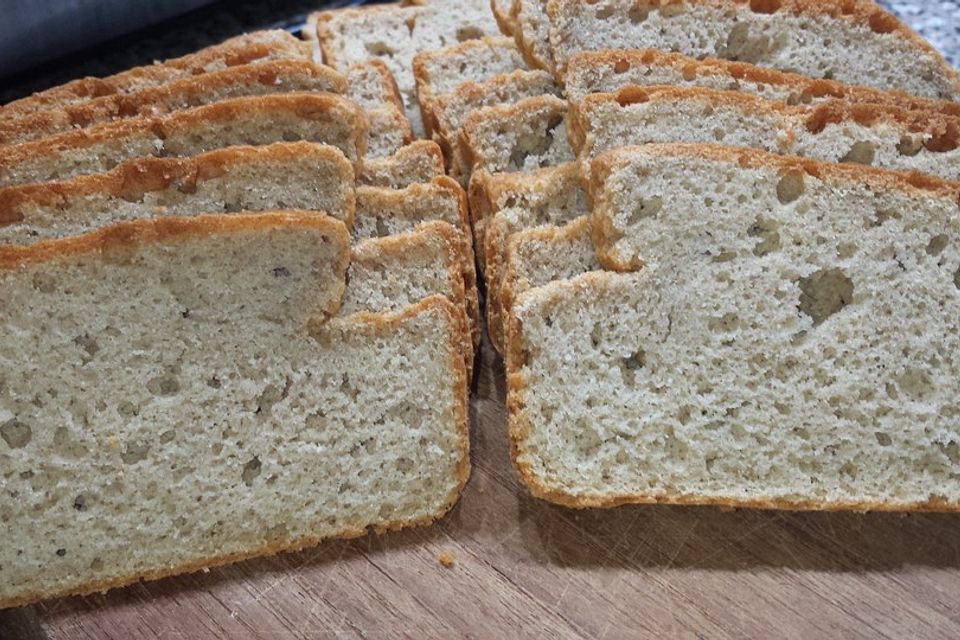 Schnelles toastähnliches Brot