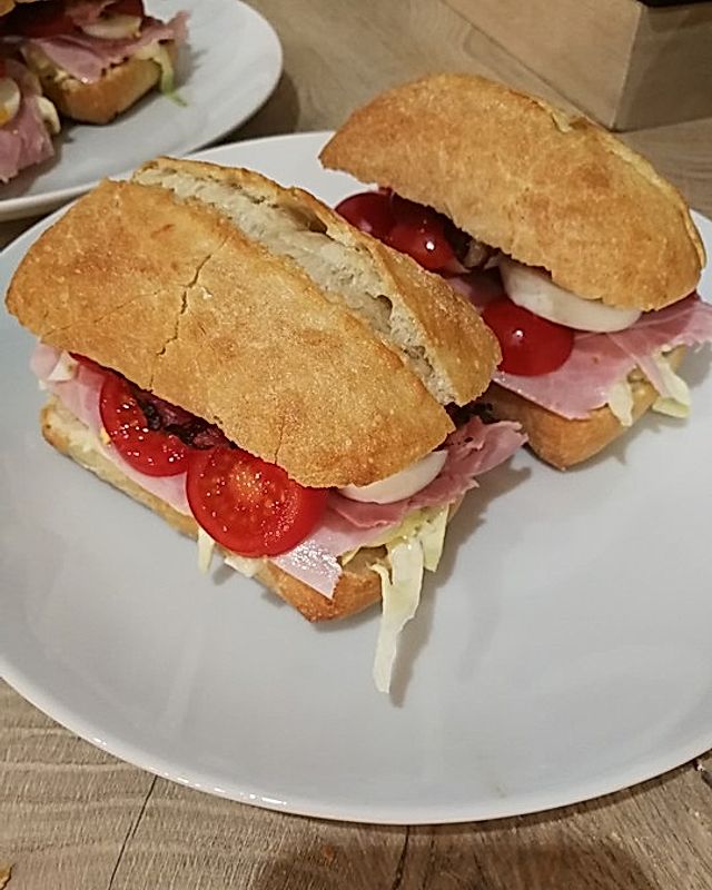 Ciabatta Sandwich de Luxe