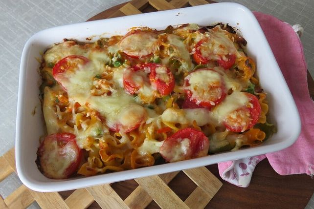 Tomaten-Nudel-Auflauf von Edeltraud44| Chefkoch