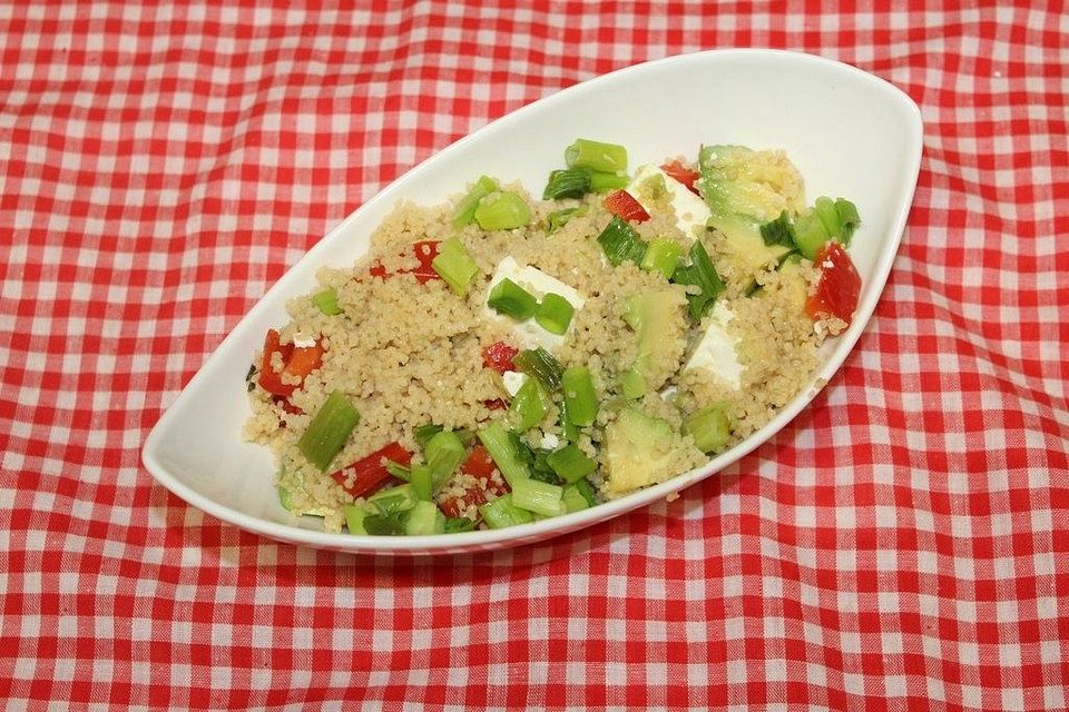 Couscous-Avocado-Salat