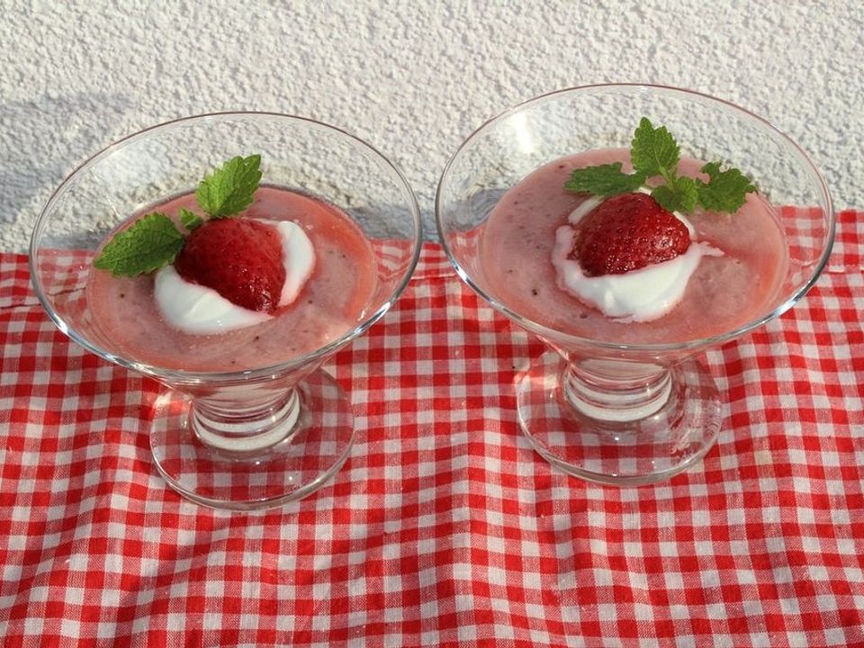 Erdbeer-Vanille-Pudding von EagleMaus | Chefkoch