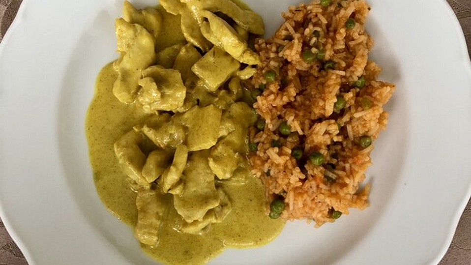 Hähnchenbrustfilets mit Ananas-Curry-Sauce von hemet-nisut-weret