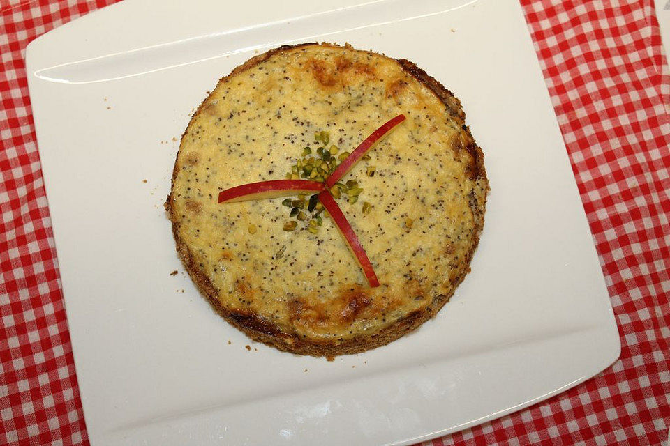 Mohnkuchen mit Mandarinchen