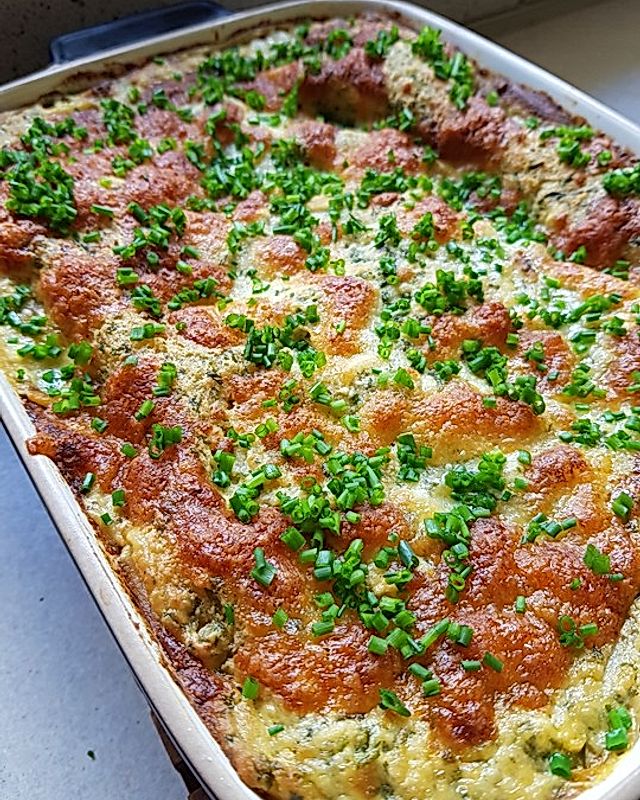 Mairübchen-Lasagne mit Ricotta-Béchamelsauce