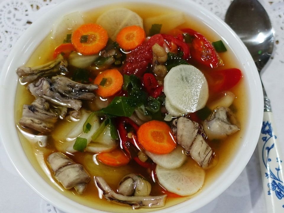 Scharfe Fischsuppe mit Gemüse ala Dewi Desi von dieter_sedlaczek| Chefkoch
