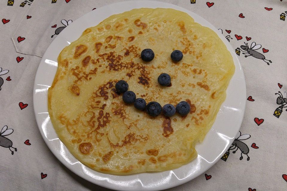 Pfannkuchen mit Joghurt statt Milch Pfannkuchen mit Joghurt statt Milch