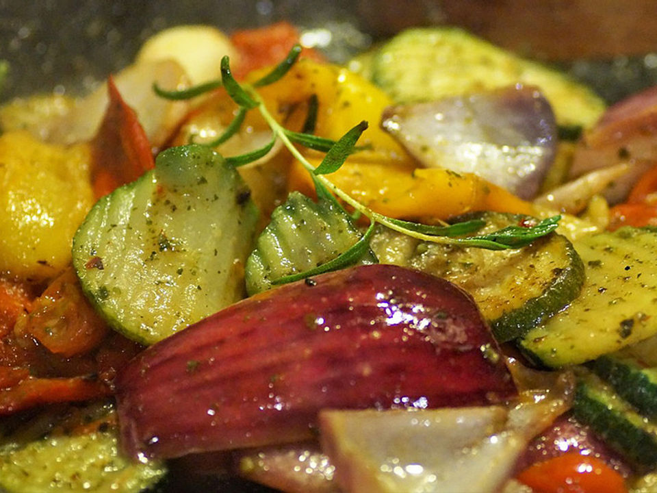 Paprika-Zucchini-Gemüse von rolzan | Chefkoch