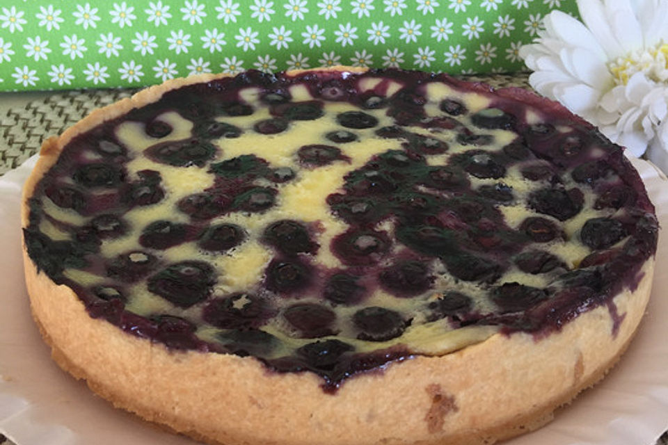 Blaubeer-Schmand-Tarte