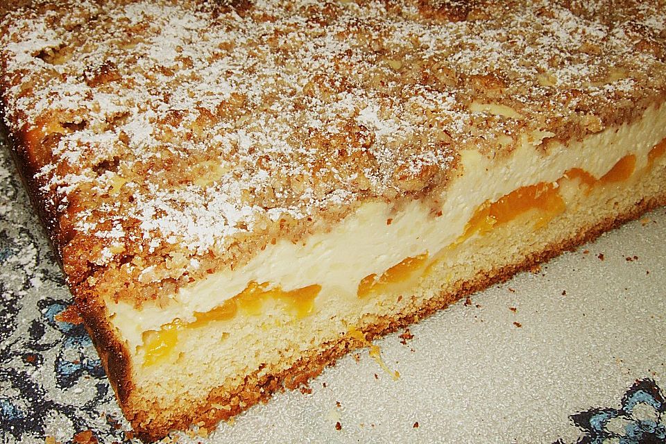 Mandarinenkuchen mit Quark und Kokos