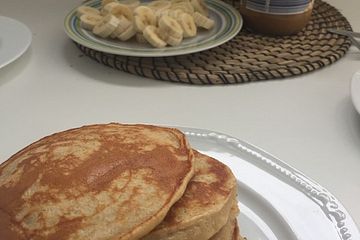Supersaftige Bananen-Pancakes