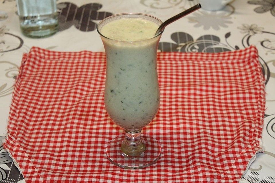 Gurken-Lassi mit Wassermelone à la Gabi