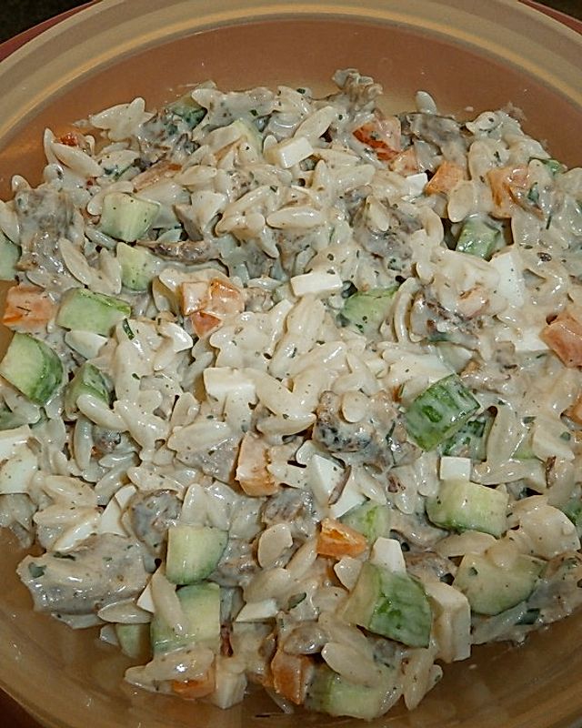 Kritharaki-Gyros-Salat