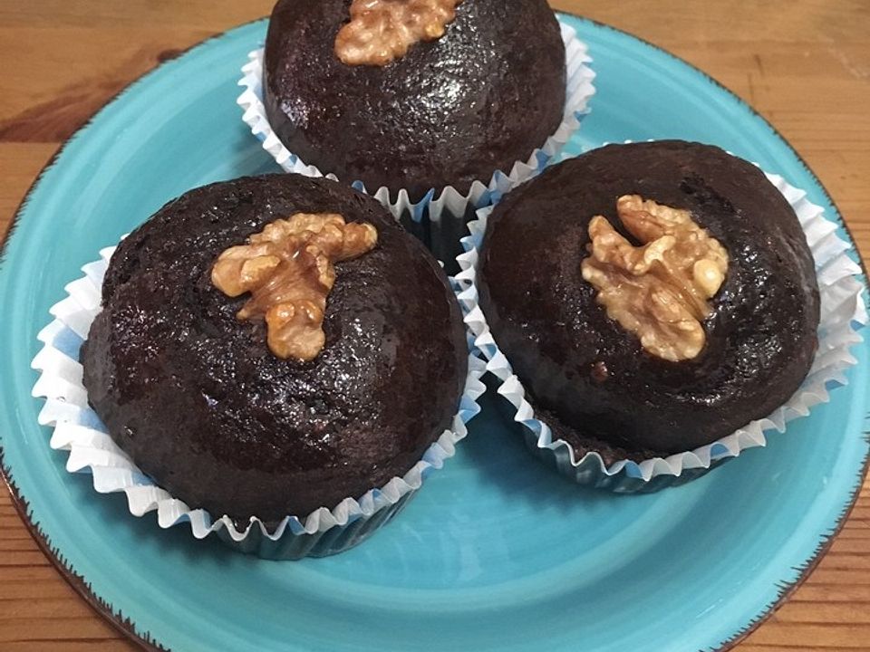 Vegane SchokoMuffins von kochwütiges Chefkoch