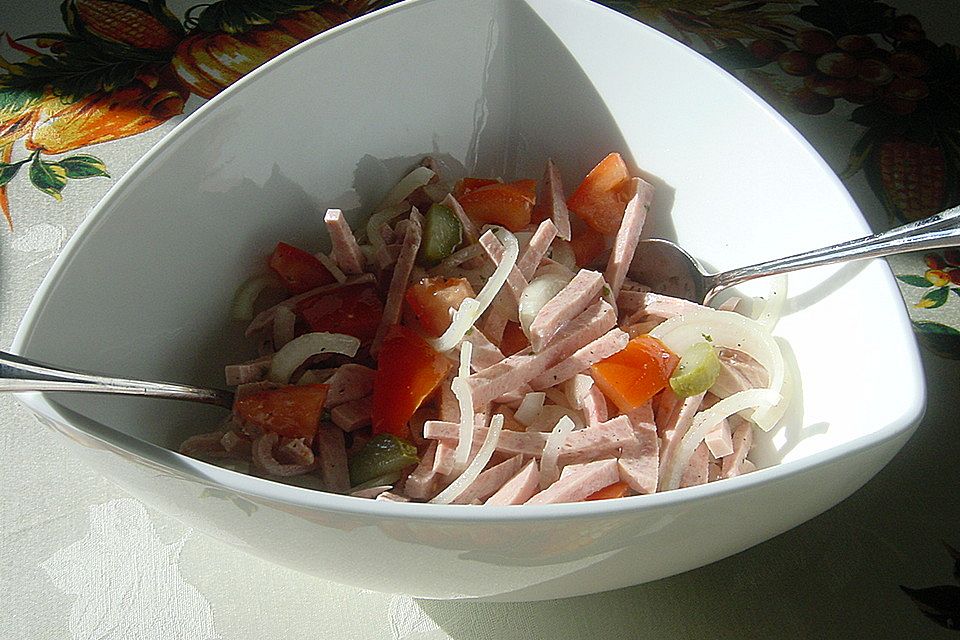 Claudias Wurstsalat plus