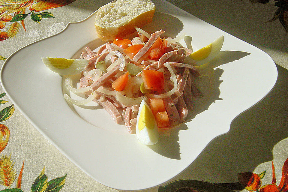 Claudias Wurstsalat plus