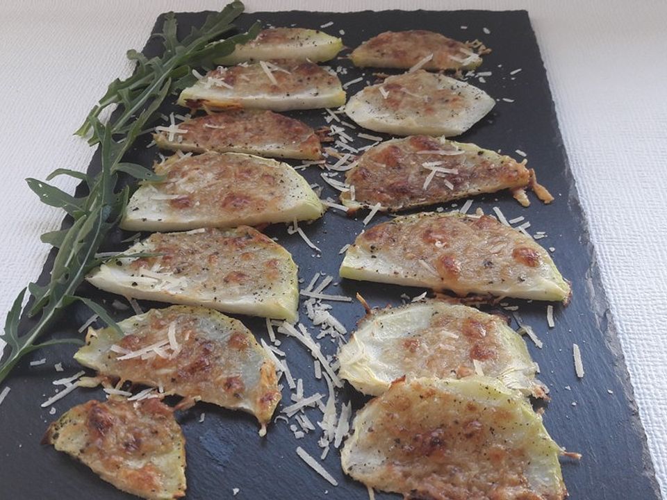 Parmesan-Kohlrabi aus dem Backofen von patty89| Chefkoch
