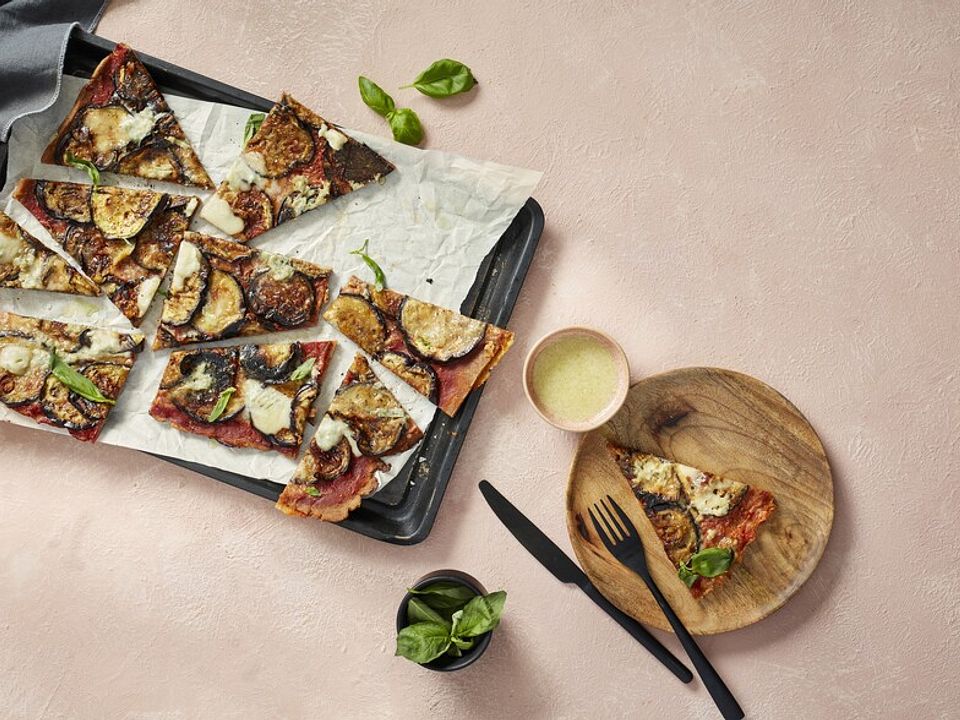 Auberginenpizza