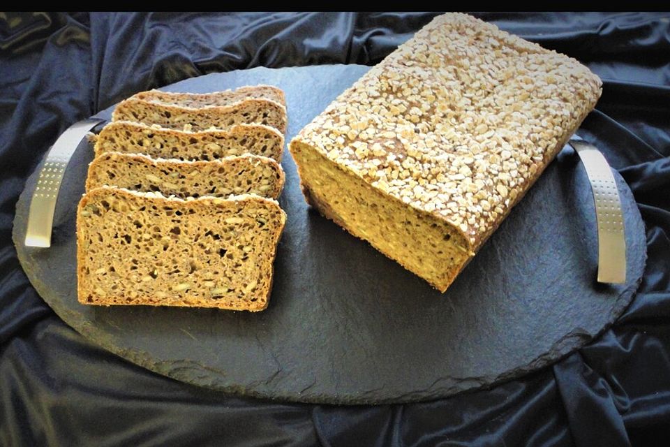 Schnelles Brot aus der Kastenform