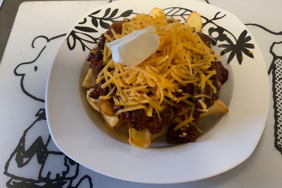 American Chili Cheese Fries