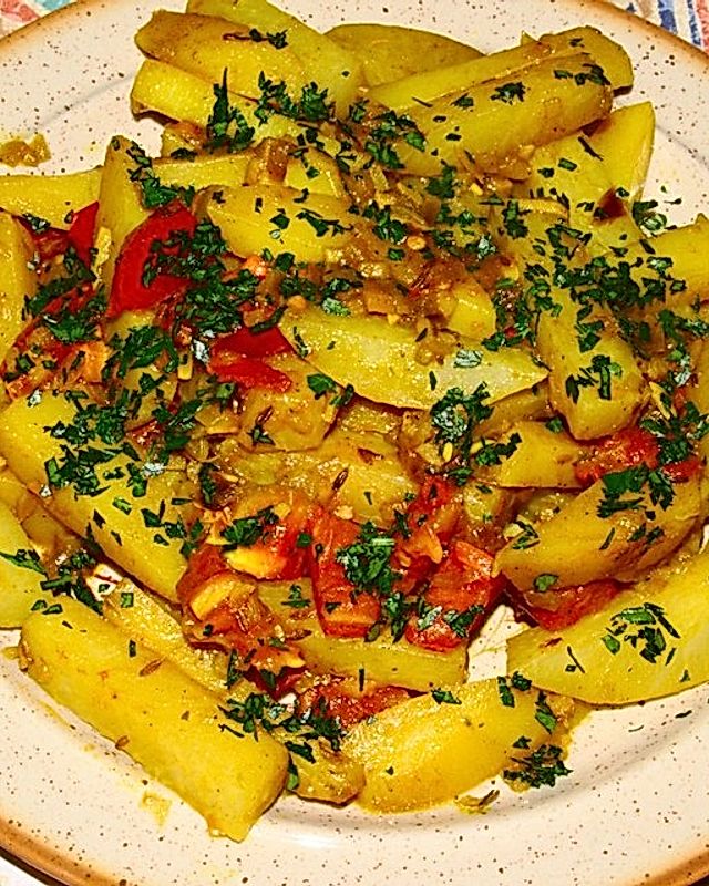 Kohlrabi-Kartoffel-Curry