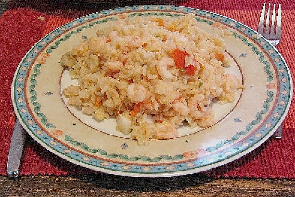 Meeresfrüchte - Paella