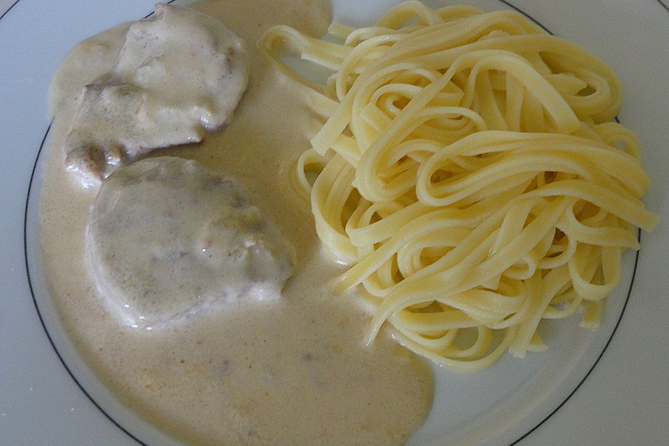 Schweinsfilet mit Gorgonzola