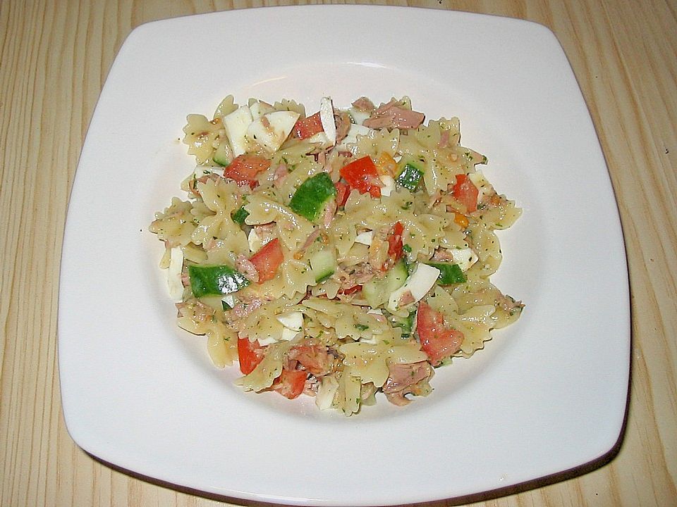 Nudelsalat mit Thunfisch von silvi0400 | Chefkoch