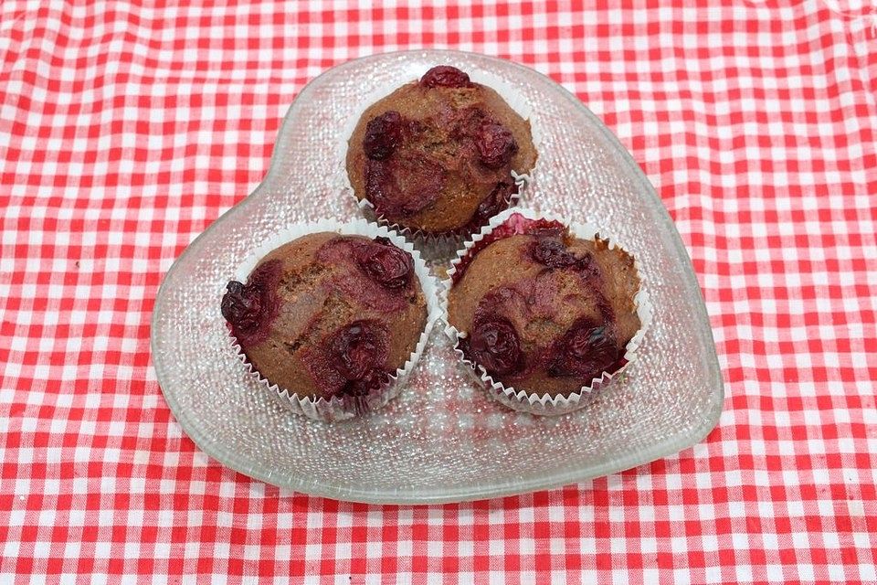 Schoko-Kirsch-Muffins