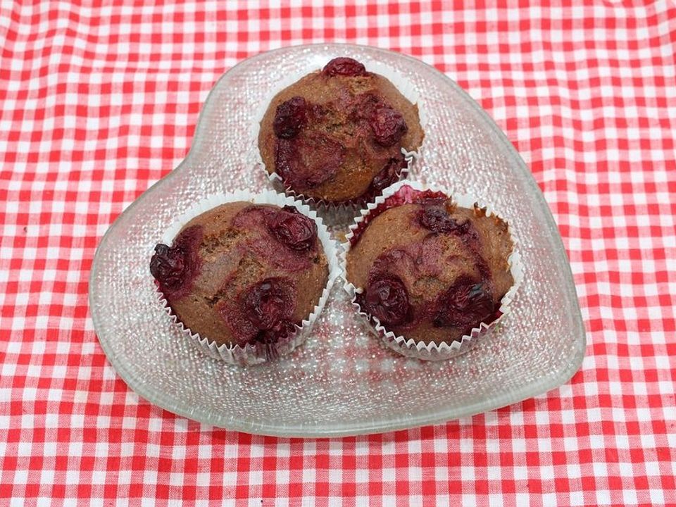 Schoko-Kirsch-Muffins von anja-anna| Chefkoch