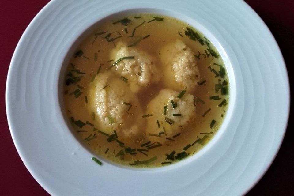 Grießnockerlsuppe