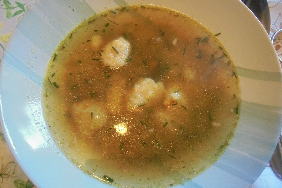 Grießnockerlsuppe