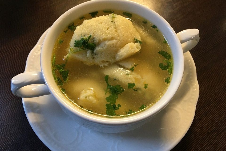 Grießnockerlsuppe