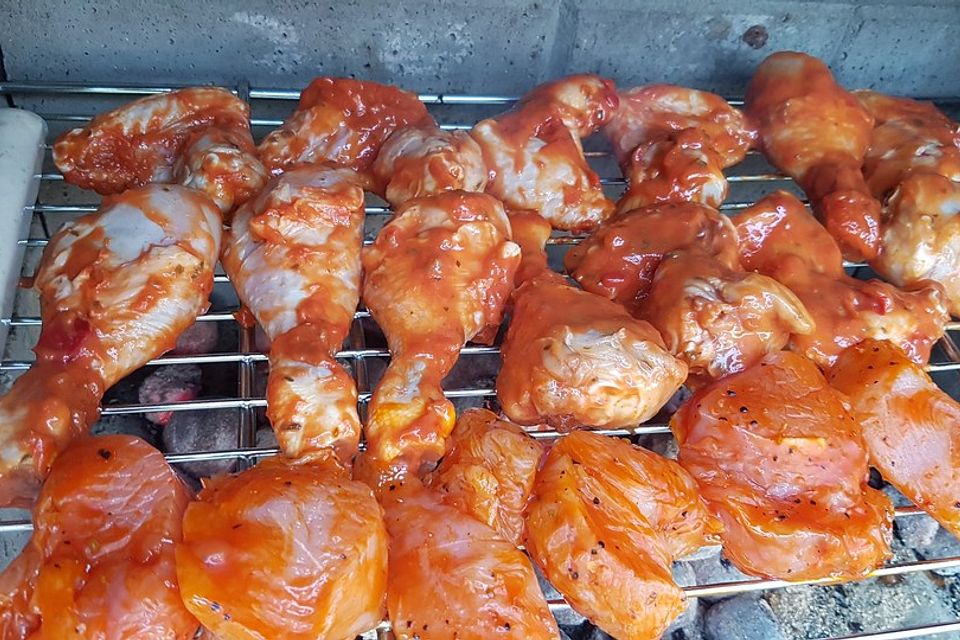 Marinierte Chickenwings