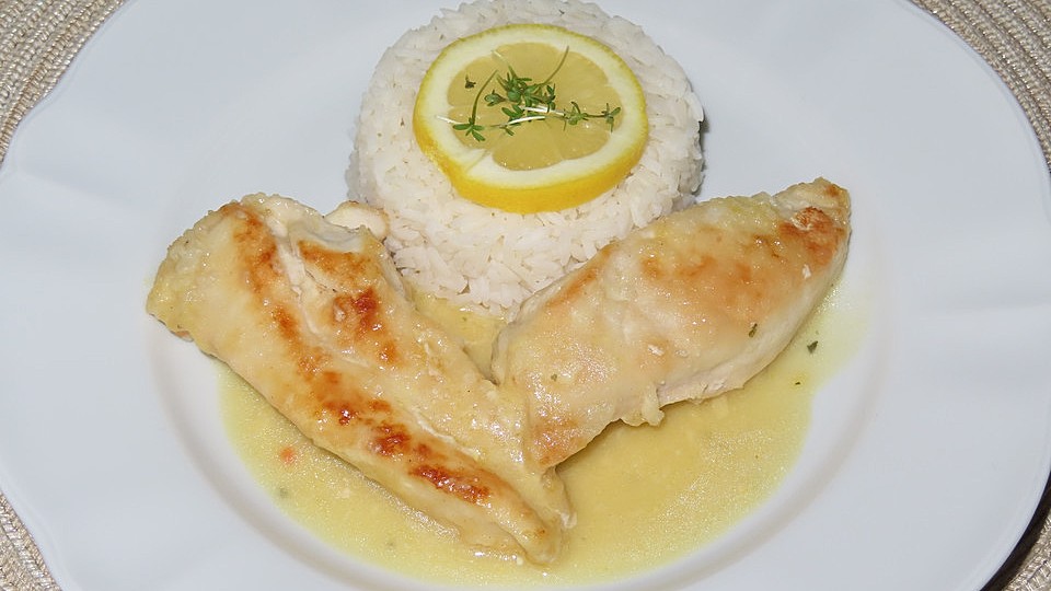 Hühnerbrust in cremiger Zitronensauce von Skifoan| Chefkoch Hühnerbrust in cremiger Zitronensauce von Skifoan| Chefkoch