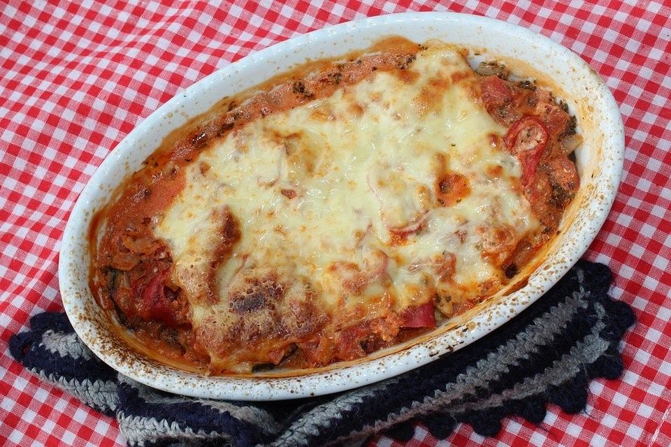 Zucchini-Lasagne