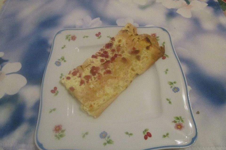 Glutenfreier Flammkuchen