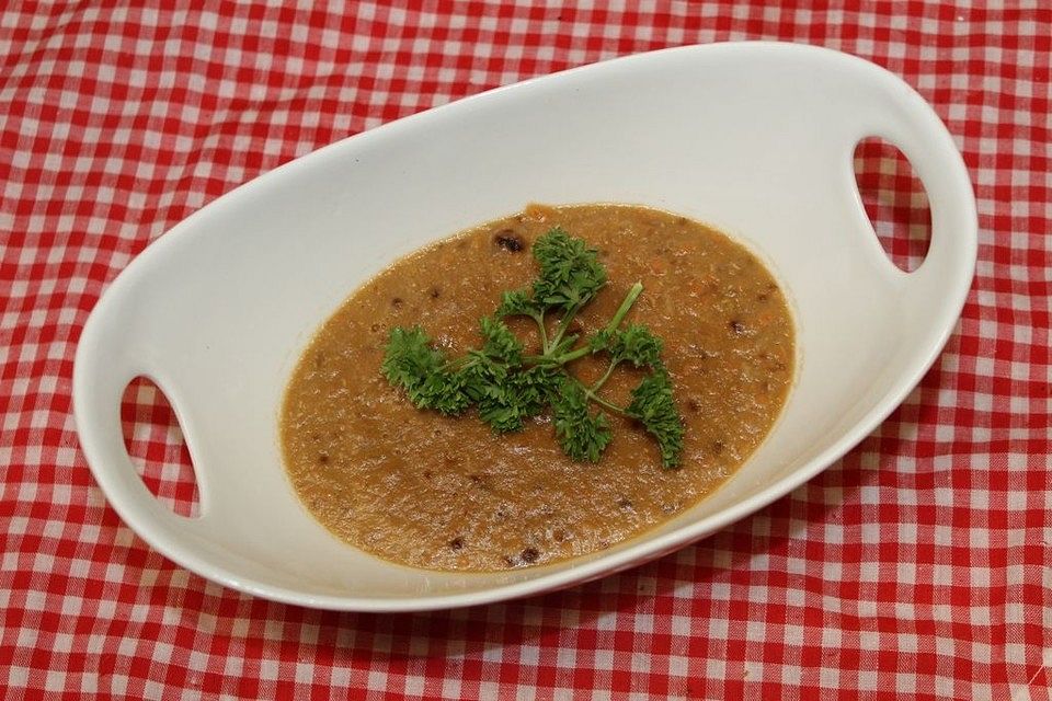 Vegane Linsensuppe