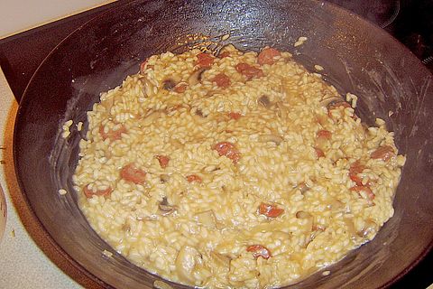 Risotto mit Salami und Erbsen von lobloch4| Chefkoch