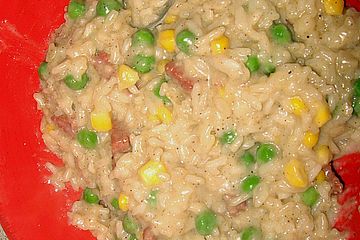 Risotto mit Salami und Erbsen von lobloch4| Chefkoch