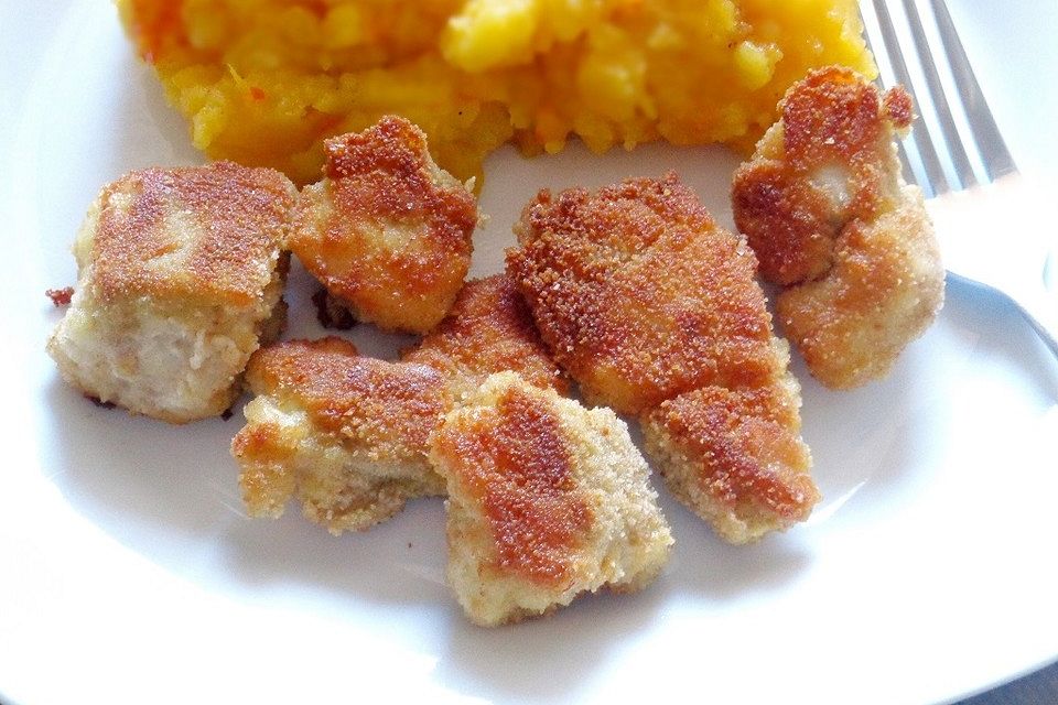 Pikante Fischnuggets