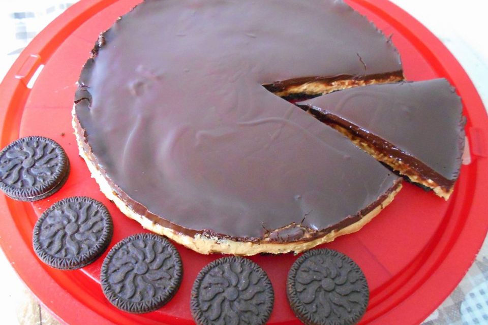 Oreo-Erdnussbutter-Kuchen