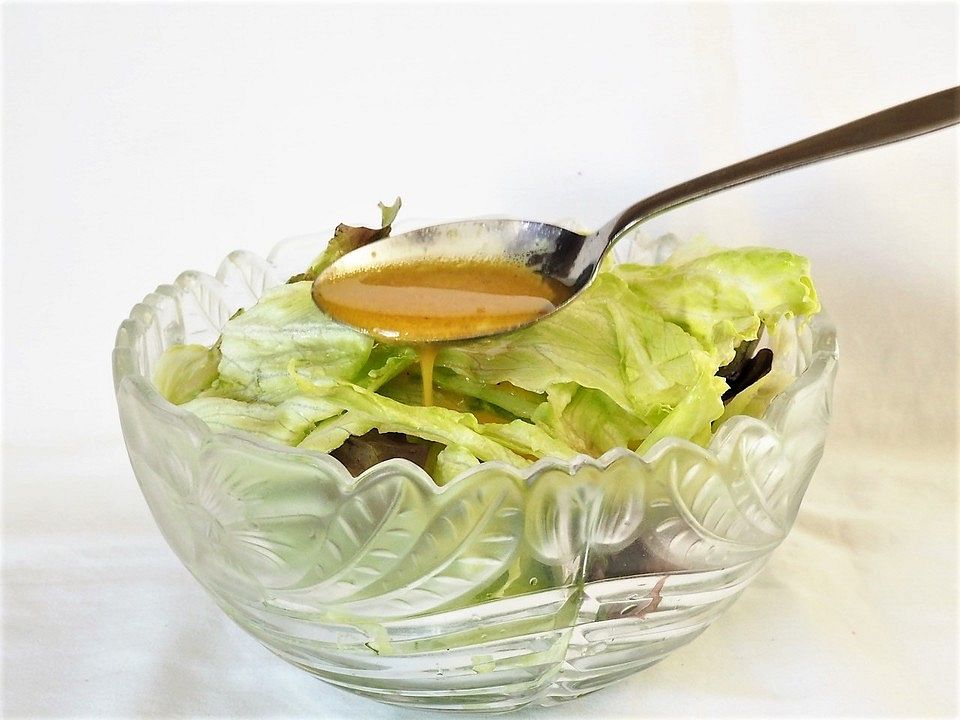 Salatdressing für Endiviensalat, Chicorée, Eisbergsalat von trekneb Chefkoch