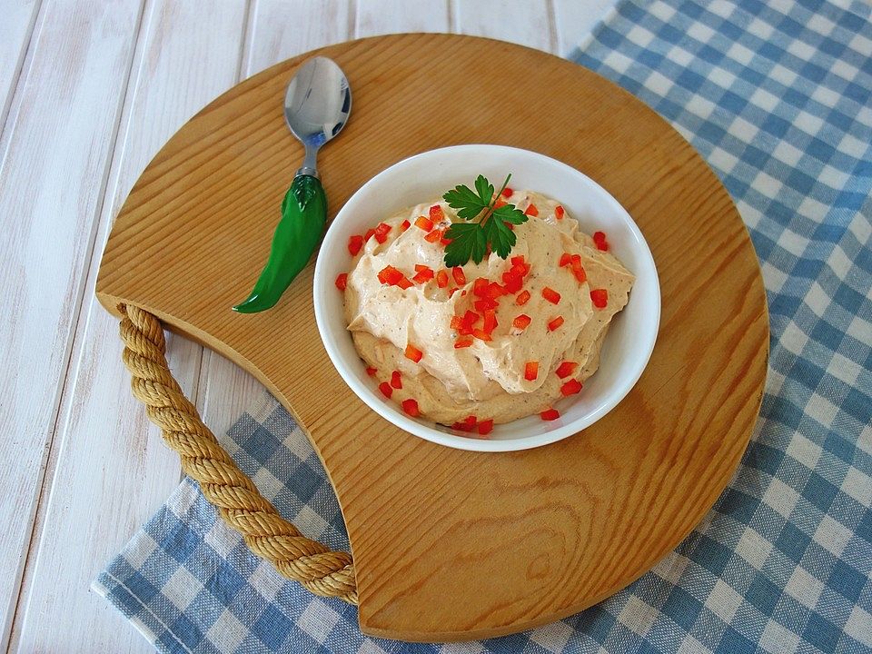 Frischkäseaufstrich mit Paprika von eisbobby| Chefkoch