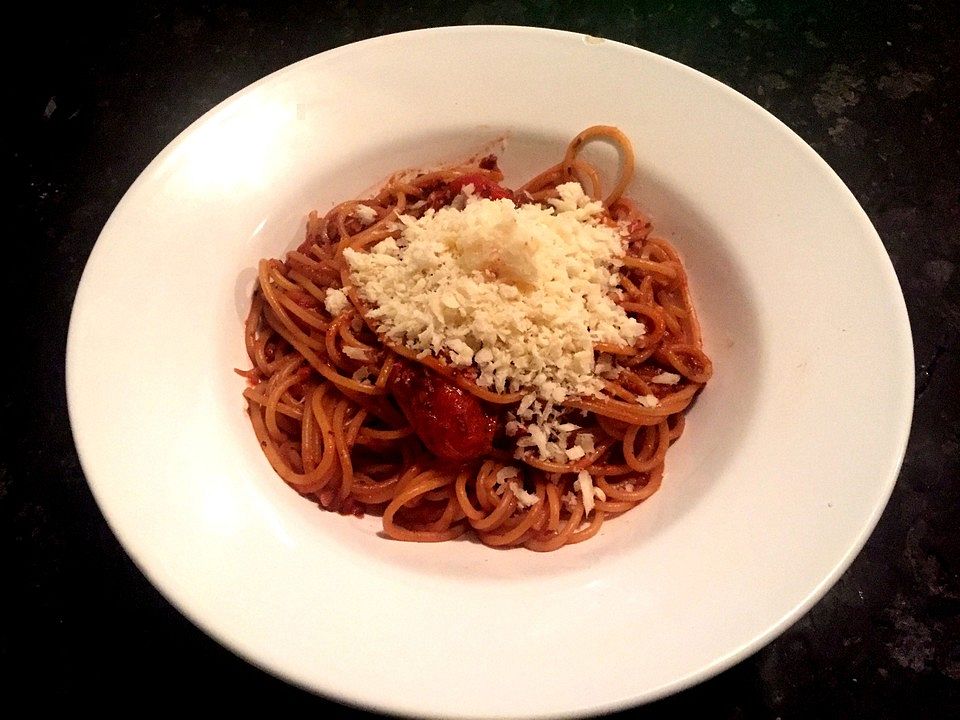 Spaghetti Napoli mit Speck von Bumpfor| Chefkoch