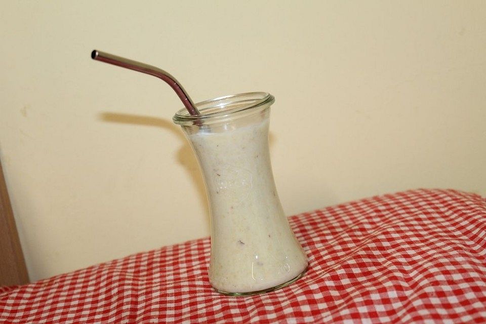 Honig-Mandel-Frühstücksshake