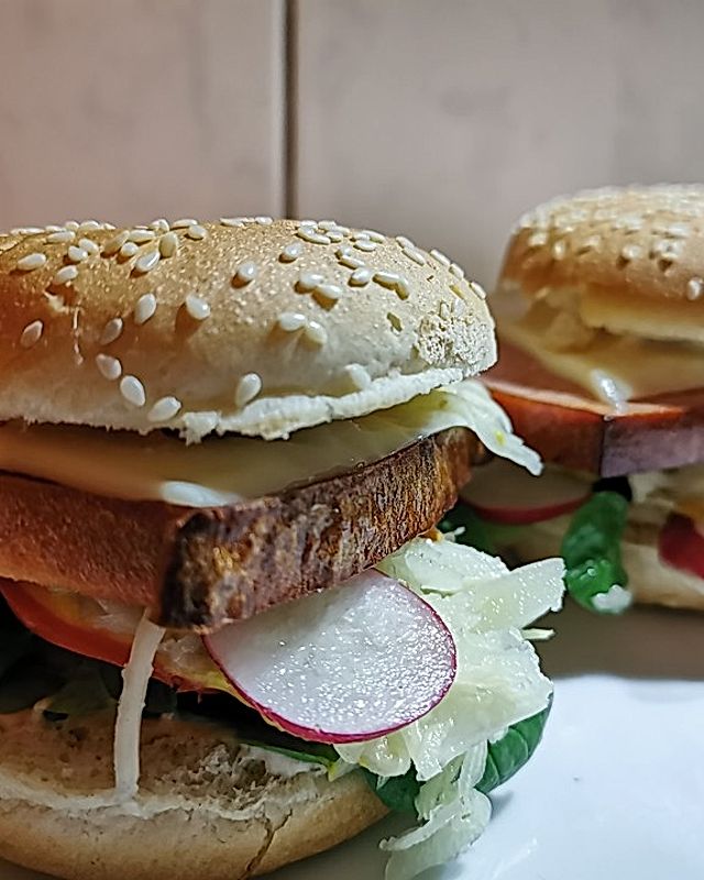 Mini-Leberkäse-Burger à la Gabi