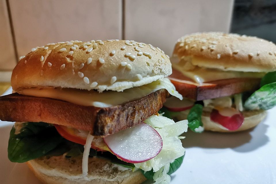 Mini-Leberkäse-Burger à la Gabi