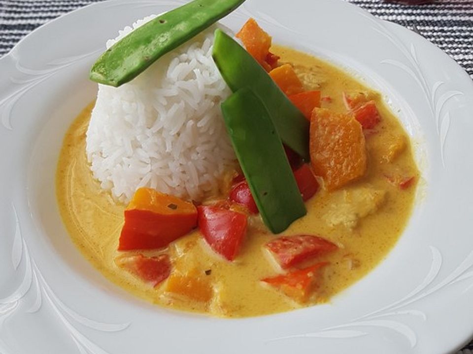 Puten-Curry mit Hokkaidokürbis von Lotti233 | Chefkoch