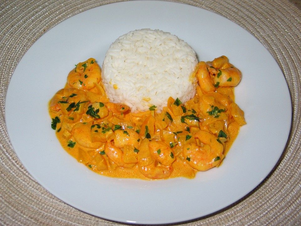 Garnelenpfanne indische Art von Funnyreloaded| Chefkoch
